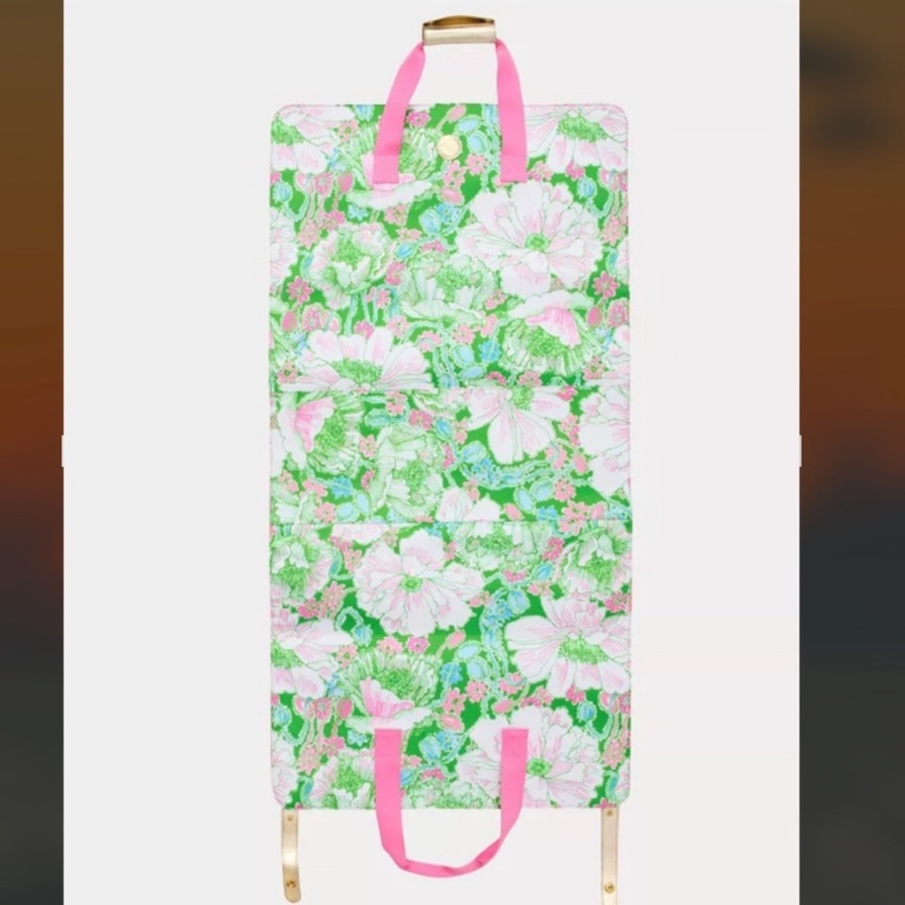 Lilly Pulitzer Travel Luggage Set NEW Poppyland print - Picture 4 of 5